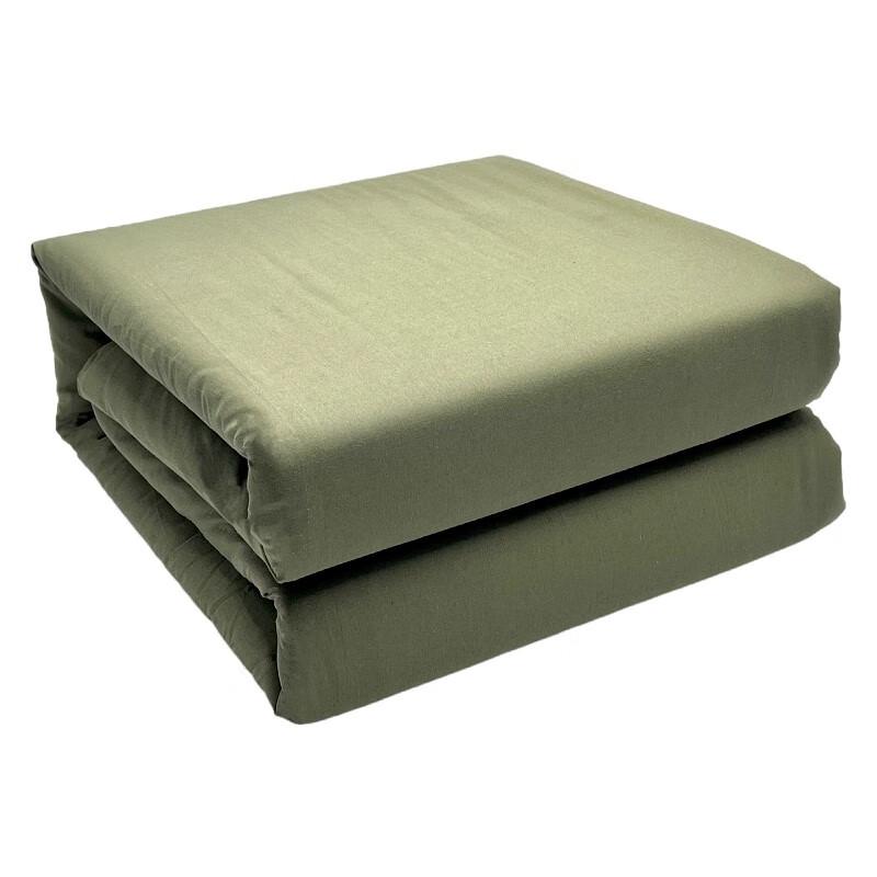 mling Military Green Thickened Student Quilt with Cover