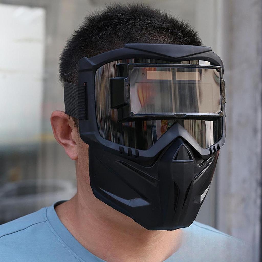 Сварочная маска с полноцветными автоматически затемняющимися стеклами для защиты лица и пыли