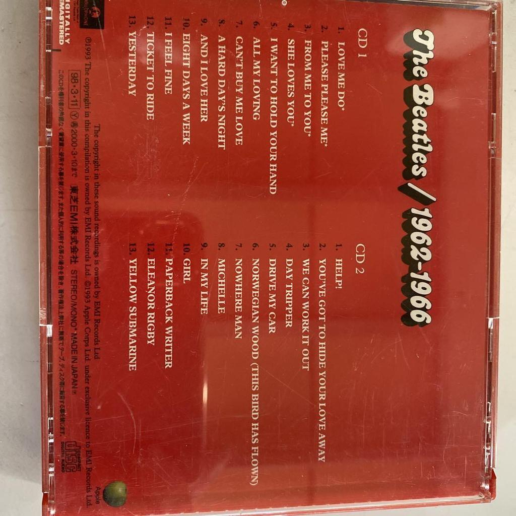 [USED] The Beatles 1962-1966 & 1967-1970 set 24