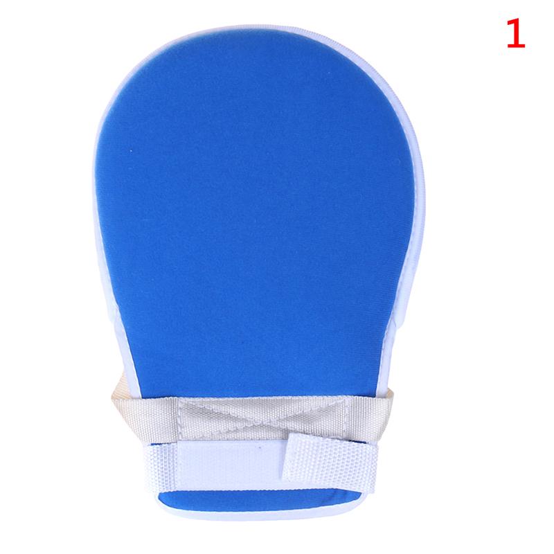 Открытые защитные приспособления для пальцев. Фиксированные перчатки для инфекций рук. Ограничительные перчатки. Контрольная рукавица.