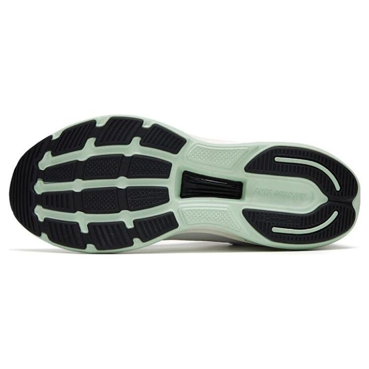 Anta Lightning Shock Absorption Non-Slip Wear-Resistant Low-Top Running Shoes Men Sneakers White Black Green 112315581A-1