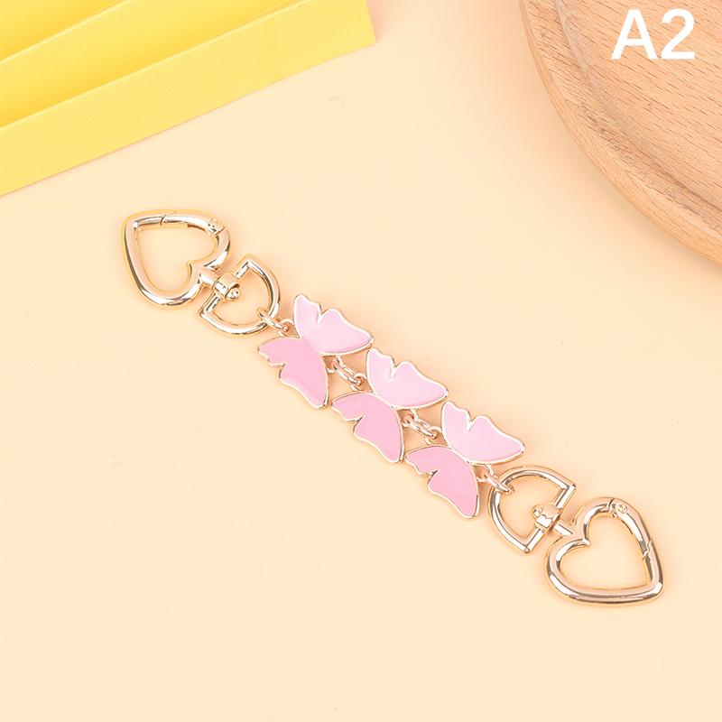 Butterfly Handbags Accessory Fashion Shoulder Bags Accessory Extender Strap Bag Chain Shape Chain Bag Extender Strap