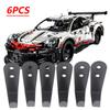 6Pcs Goods Wall Mount Hook for MOC Technic AMG F1 W14 E Wall Hanging Cars Display Rack (42171 Wall Hook)