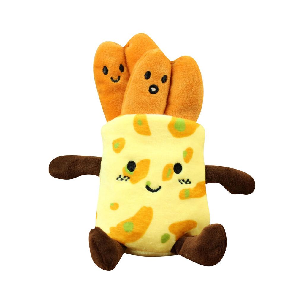 Netflix Еда Блины Фрукты Мясо Булочка Плюшевая Подвеска Игрушка Сумка Брелок Хлопковые Куклы