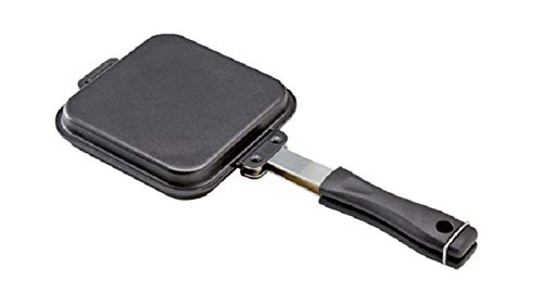 IH Marble Coat Hot Sand Pan Hot Sand Maker Maker Press Sand Maker Double Sided Baking Compatible with IH Multi-Sand