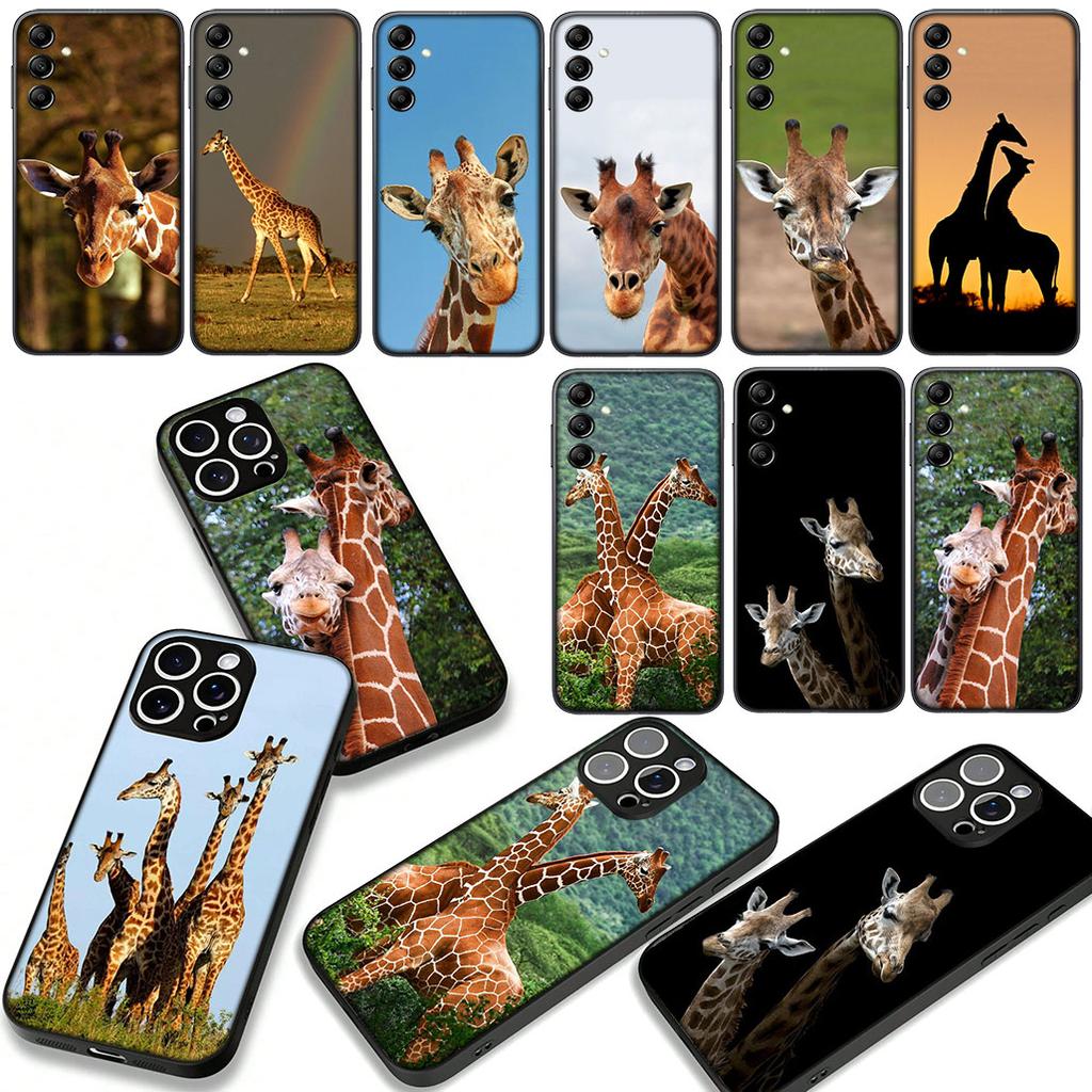 Animal Giraffe Cover Phone Case for Xiaomi Redmi 15C 15 A4 A5 9A 9T 10A 10C 9C NFC 14C Note 11 9 10 Pro 8T