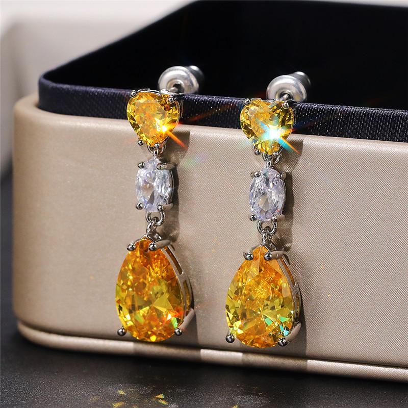 BELLA BOX Простые элегантные серьги-капли для женщин, свадебные аксессуары для любви, эстетические женские висячие серьги, необычный подарок, модные украшения