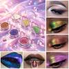 Fit Colors Хамелеон Кремовые Тени для век Блестки Мерцание Водостойкие Мультихром Металлический Пигмент для Макияжа Глаз Губ Лица