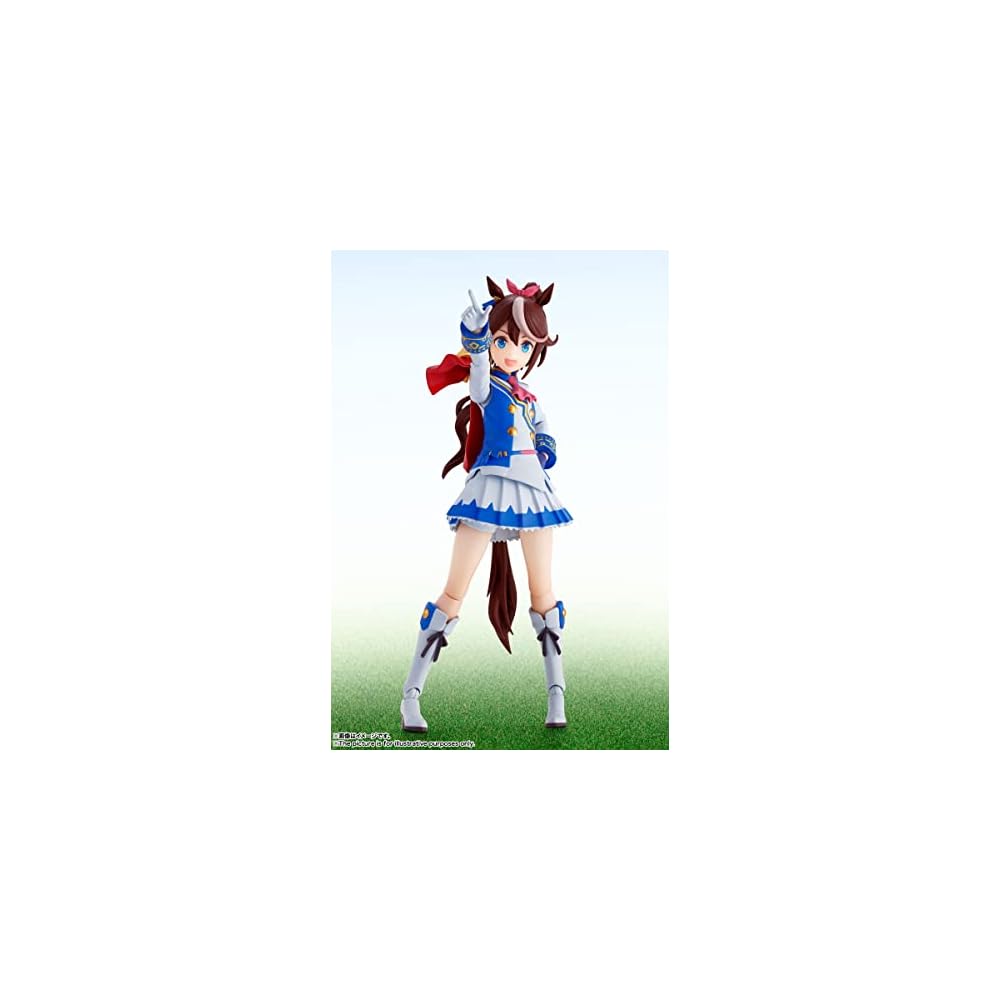 НАРОДЫ ТАМАШИИ SH. Figuarts Uma Musume Tokai Teio 125 мм Раскрашенная фигурка Действия ABS ПВХ