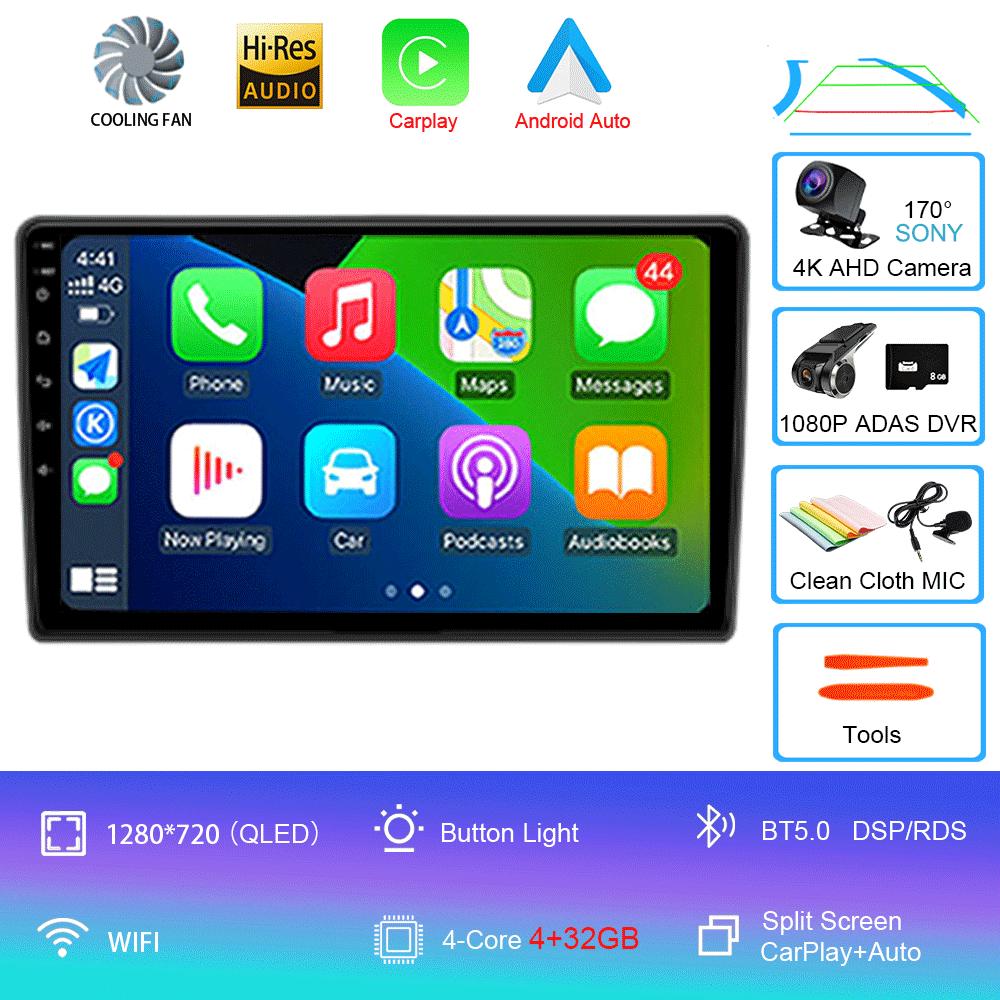 Для Volkswagen VW Golf 4 IV Jetta MK4 Classics Car Radio Android 14 Multimedia Player Carplay GPS Android Auto Stereo DSP 2 Din