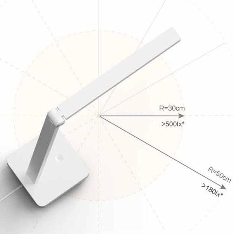 Xiaomi Умная настольная лампа Mijia Lite, интеллектуальная светодиодная настольная лампа Mi, защита глаз, 4000 К, 600 лм, настольный светильник с затемнением, ночное приложение Mihome