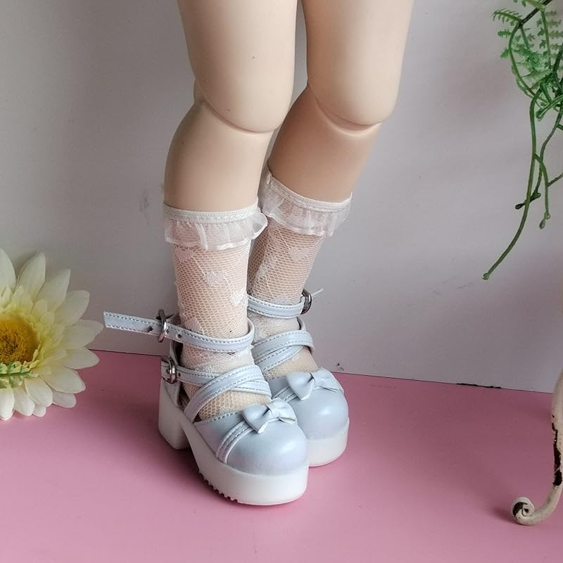 Кукольная обувь BJD1/4 летние сандалии (серый)