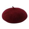 Warm Artist Beret Wool Thickened Flat Cap French Women's Painter Hat  Female Girls