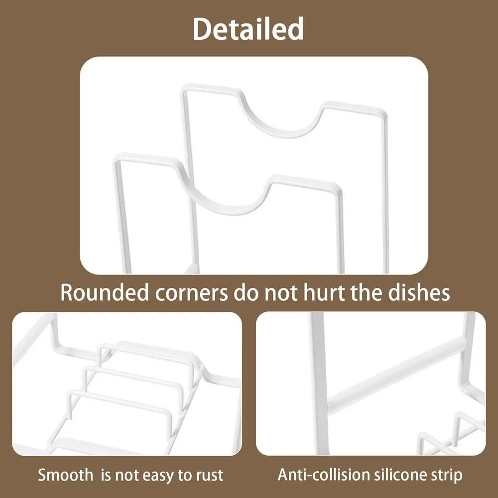 Воздухопроницаемая сушилка для посуды, нескользящая подставка для кухонных столовых приборов, вертикальный органайзер для столовых приборов, кухня