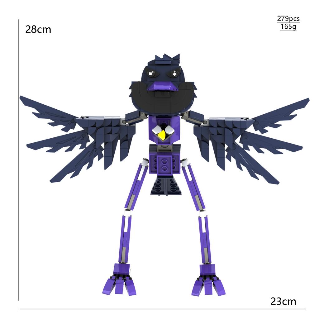 Smiling Critters 4 Набор строительных блоков фигурок для сборки Пианозавр Ярнаби Дуи Поппи Конструктор для детей Подарок на день рождения