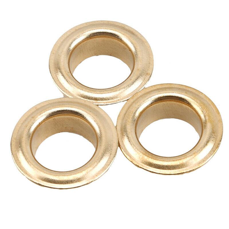 120 шт., люверсы, прочная одежда, металлические люверсы, пуговицы с инструментом для установки