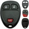 Replacement Key Fob Shell Case Fits for Chevy 2007-2014 Equinox Avalanche Silverado Escalade Tahoe Suburban GMC Yukon OUC60270, OUC60221 Keyless