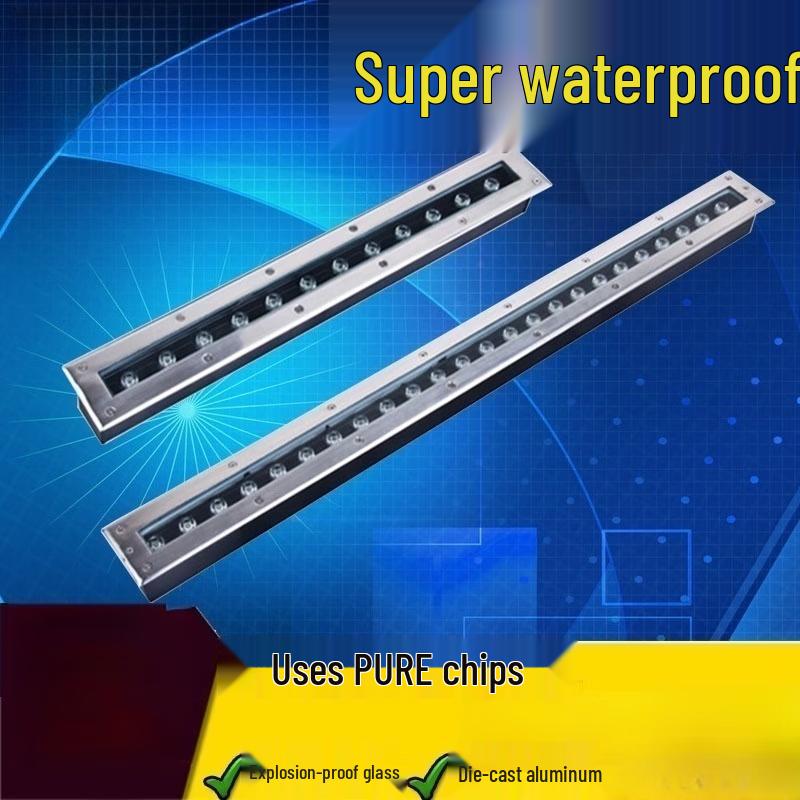 Nufeng Square Linear RGB LED Ground & Wall Washer