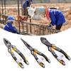 8'' Diagonal Plier Professional Electrician Plier Chrome-Vanadium Steel Wire Cutter Stripping