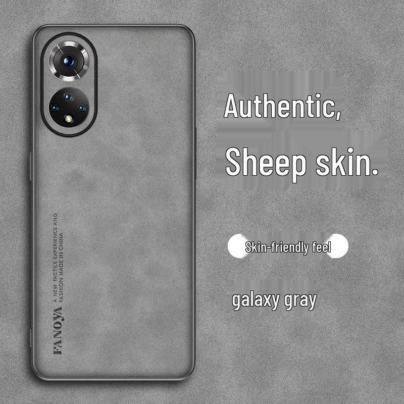Чехол из натуральной кожи для Honor 50/50 Pro, противоударный, приятный для кожи и защитный