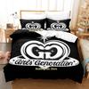 Kpop Young Girls Generation Комплект постельного белья Односпальный Двуспальный Full Quen King-Sized Размеры Размеры Комплект постельного белья Взрослые Дети Спальня Трехкомпонентные комплекты