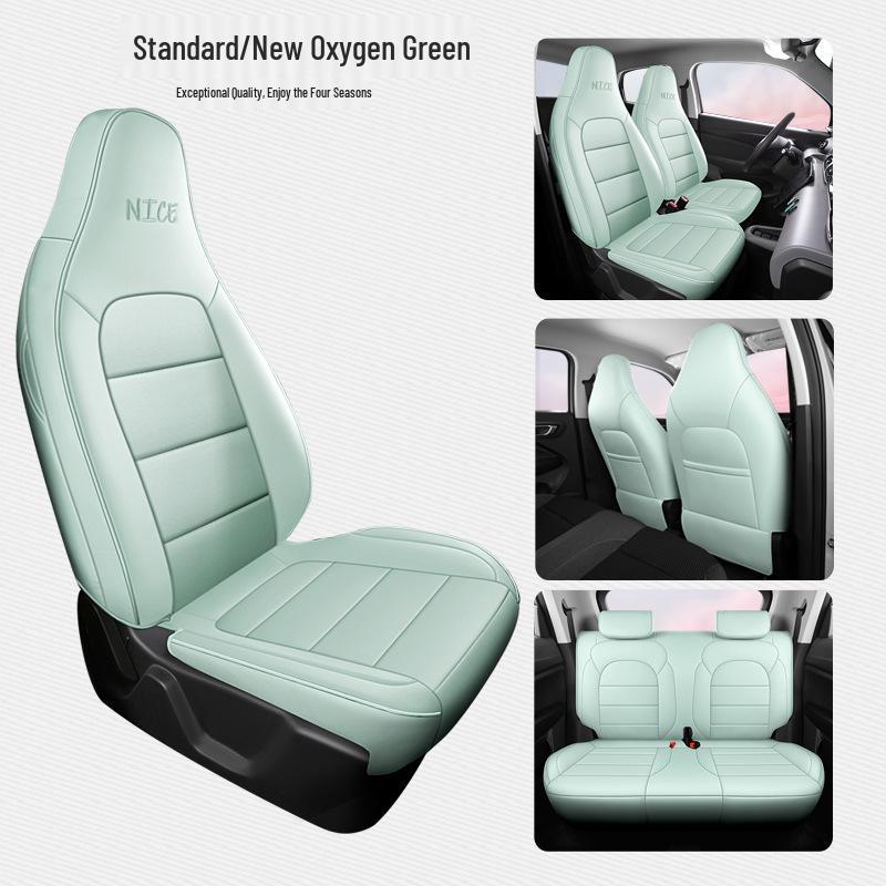 Leapmotor T03 Full Leather Car Seat Cover - All-Season, Universal Fit