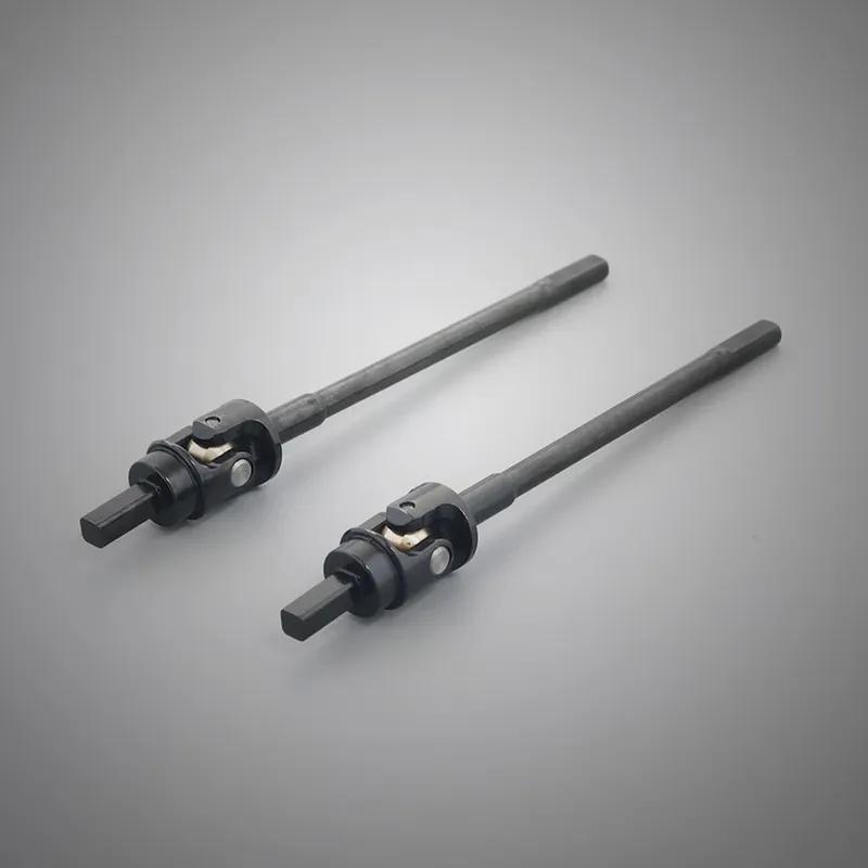Capra F9 Portal Stub Axle Universal Joint Driveshaft Straight Shaft for 1/10 RC Crawler UTB10 Unlimited Trail Buggy Replacement