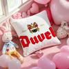 Крутая Защитная Наволочка для Подушки Пива D-Duvel Мягкая Плюшевая Ткань Двусторонняя Печатная Наволочка Теплый Зимний Подушка для Дивана