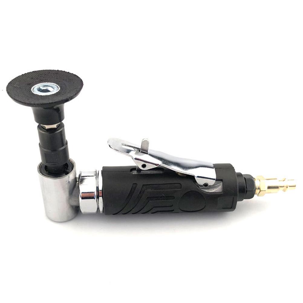 1 4in Air Angle Die Grinder 90 Degree Pneumatic Grinding Machine Cut Off Polisher Mill Engraving Tools Set With Spanner