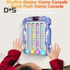 Игровая консоль Fast Push Rhythm Master со светодиодной подсветкой, электронная портативная музыкальная игрушка для снятия стресса, для детей и взрослых, интерактивная игра Beat Matching