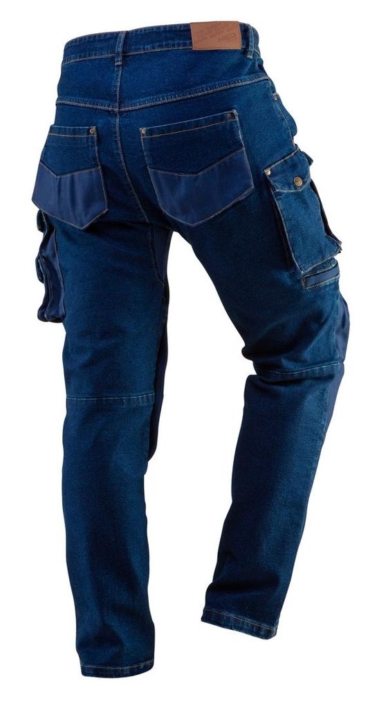 ДЕНИМОВЫЕ РАБОЧИЕ БРЮКИ, РАЗМЕР XXL - T N81-228XXL