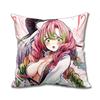 Beautiful Girl Character Cushion Cover 45x45cm Anime Fans Anime Demon Slayer Pillowcase Kanroji Mitsuri Pillow Cover Anime