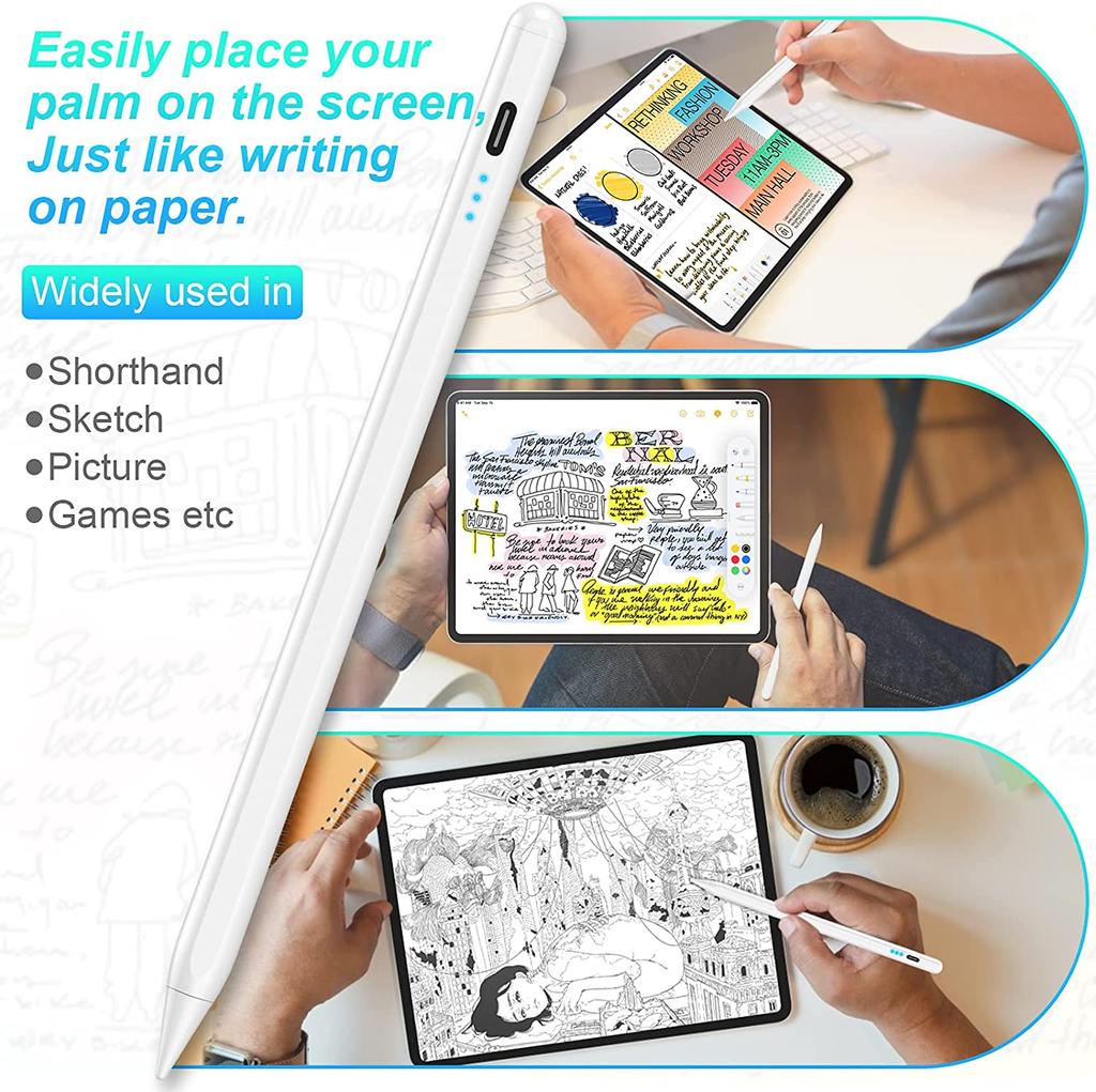 Mobile Accessories Tablet Active Stylus Pen Feature Fast Charging Stylus for iPad