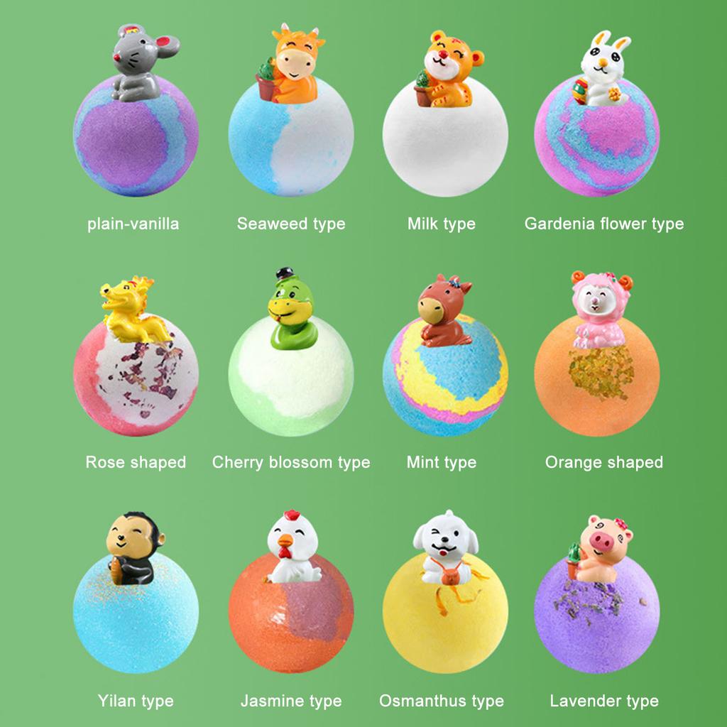 Doll Bath Ball Shower Tablets Bath Bath Ball Contains  Cute Set