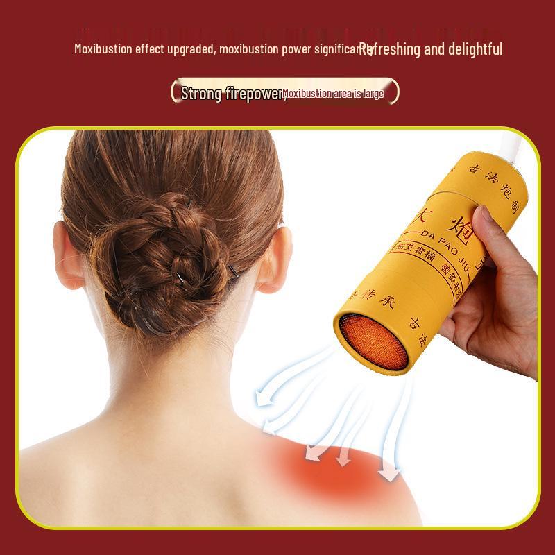 Cannon Moxibustion: Extra Large 7cm Moxa Sticks, Thickened Mugwort, Thunder-Fire and Hanging Moxibustion Sticks