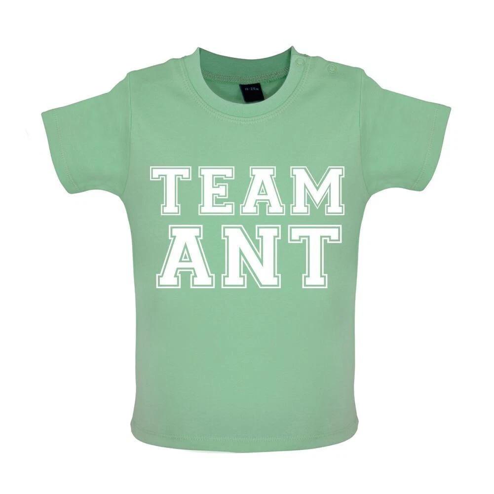 Team Ant - Baby Kids Boys Girls Unisex T-Shirt / Babygrow - Dec Celebrity TV PJ Duncan And Love Fan