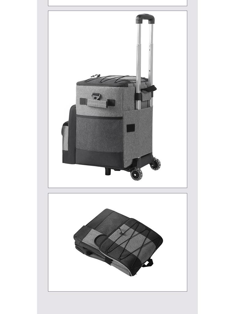 2021 Большая термосумка на колесах для пикника и доставки еды