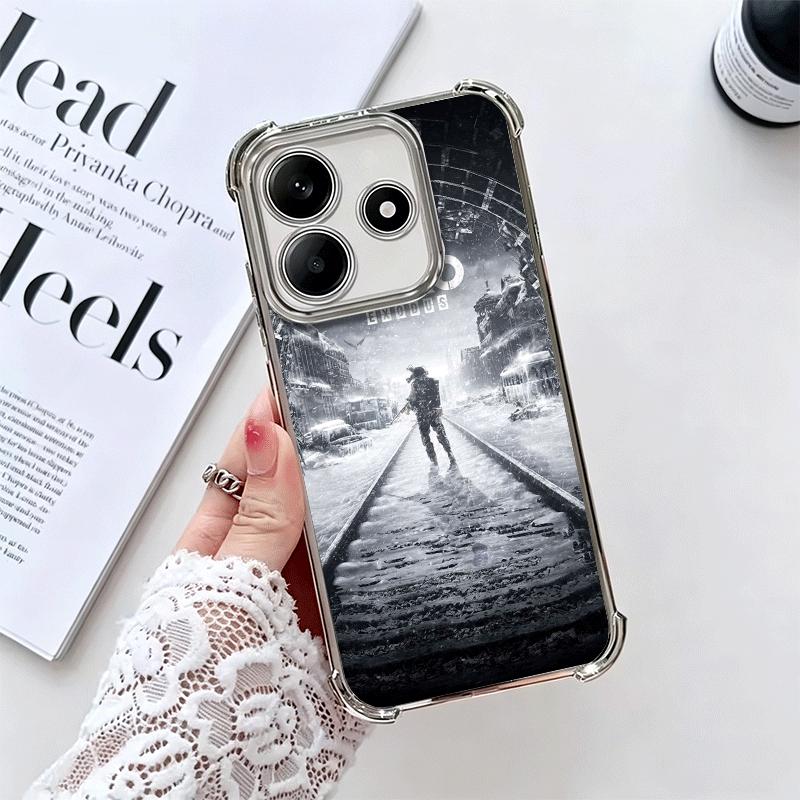 Мягкий чехол для телефона Metro 2033 для Xiaomi Redmi Note 14 15 Pro Plus 13 12 11S 11T 5G 10 9S 9 Покрытие Защита от падения Fundas