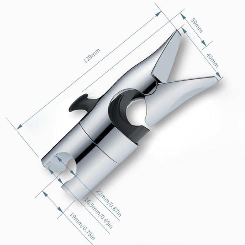 Держатель насадки для душа, Держатель для душа, Ручной съемный ползунковый зажим для замены ванной комнаты,