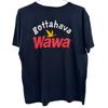 2004 Gottahava WAWA Футболка Передняя Задняя Слоган Восточное Побережье Хоги Мужская Большая