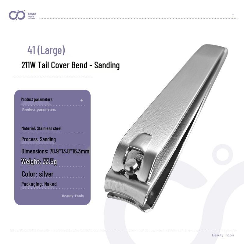 Nail Clippers & File Set: Scissors & Manicure Tools