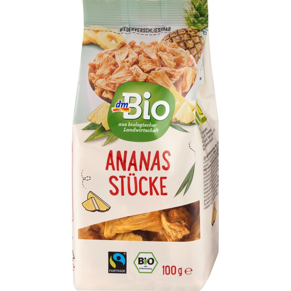Germany DM dmBio Dried Pineapple 100g