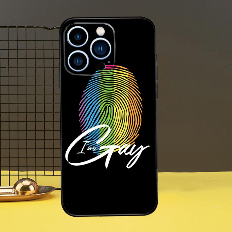 Gay Pride Flag LGBT Case For iPhone 16 15 14 13 12 11 Pro Max X XR XS 7 8 Plus 12 13 Mini Bumper Cover