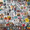 102 креативные мультяшные наклейки на горный велосипед для DIY-тетрадей и персонализированного декора канцелярских принадлежностей.