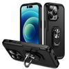 Military Shockproof Armor Hybrid Case For Iphone 14 13 12 11 Pro Max Plus X S Xr 7 8 Magnetic Ring Stand Tpu +Pc Defender Cover