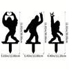 Металлические декоративные садовые колья - подарки Sasquatch для мужчин и женщин. Украшения для статуи снежного человека на открытом воздухе. Патриотический декор.