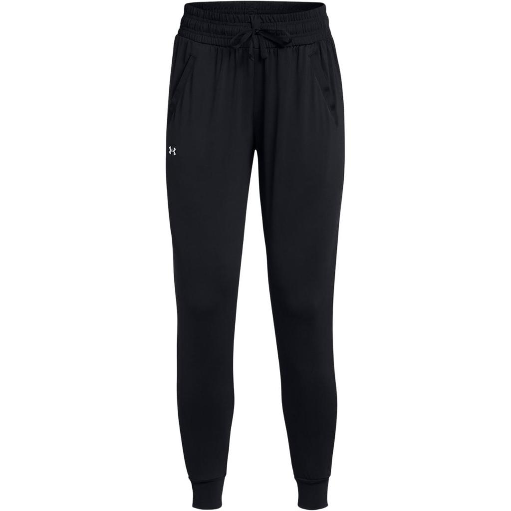Under Armour HeatGear Pants Comfortable Soft Drawstring Casual Pants Women Pants Black 1369385-002