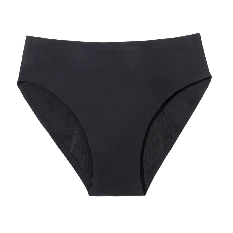 9200 4 Leakproof Layers Menstrual Medium Period Brief Leakproof Underwear Women Seamless Menstrual Period Pantie