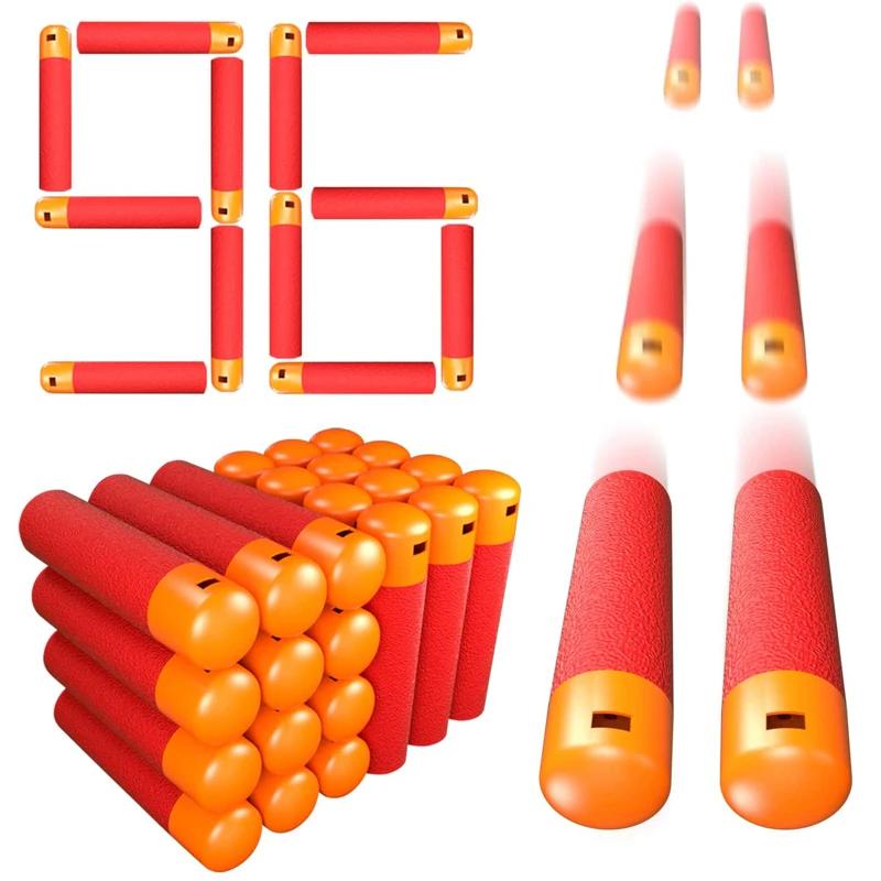 72 ШТ. Мега Набор Сменных Снарядов 9,5 см Совместим с Пистолетами Nerf Mega Универсальный Мега Набор Сменных Патронов для Серии N-Strike Mega