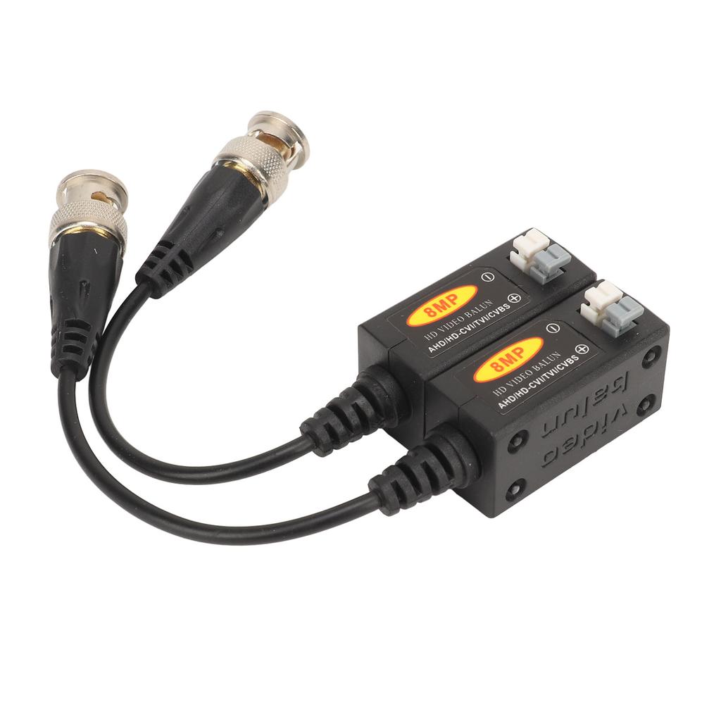 Видео балун высокой четкости CVBS AHD CVI TVI одноканальный BNC видео передатчик 8MP витая пара
